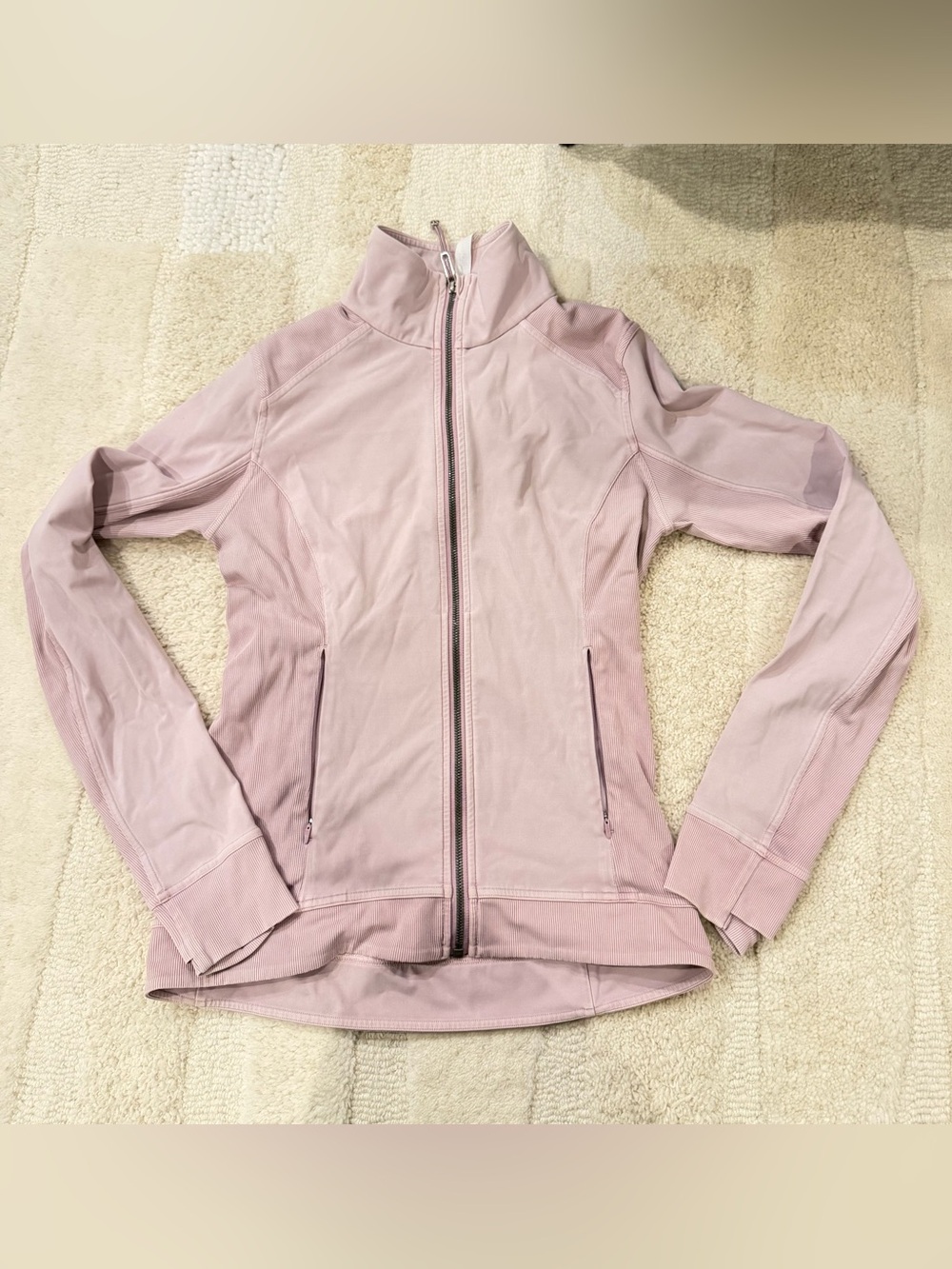 lululemon Dusty Pink Full-Zip Jacket
